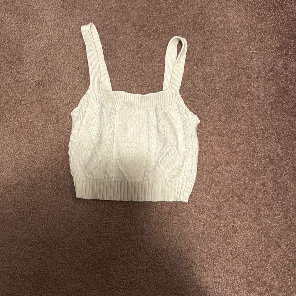 Women’s sz M knit halter top
